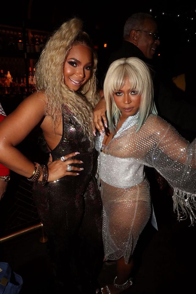 Ashanti’s Sister Shia Douglas Partying in a See Through Dress! free nude pictures