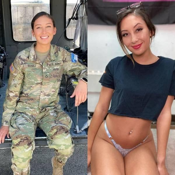 Girls With And Without Their Uniforms free nude pictures