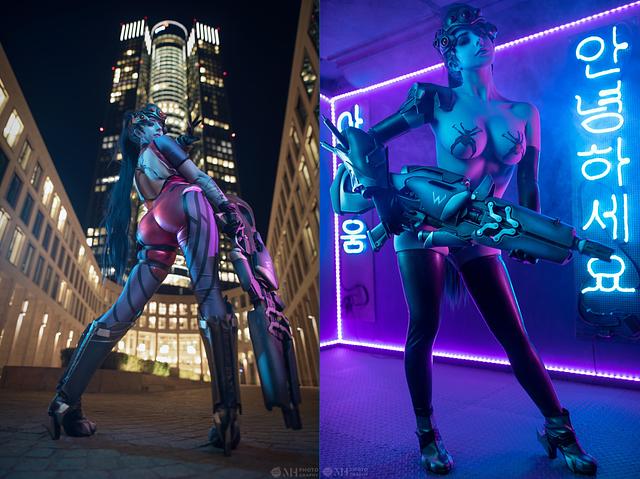 Widowmaker: Cosplay vs Erocosplay! 300+ hours went into this work! - Mikomi Hokina free nude pictures