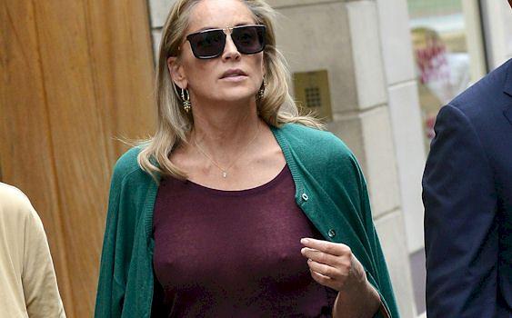 Sharon Stone See Through in Paris free nude pictures