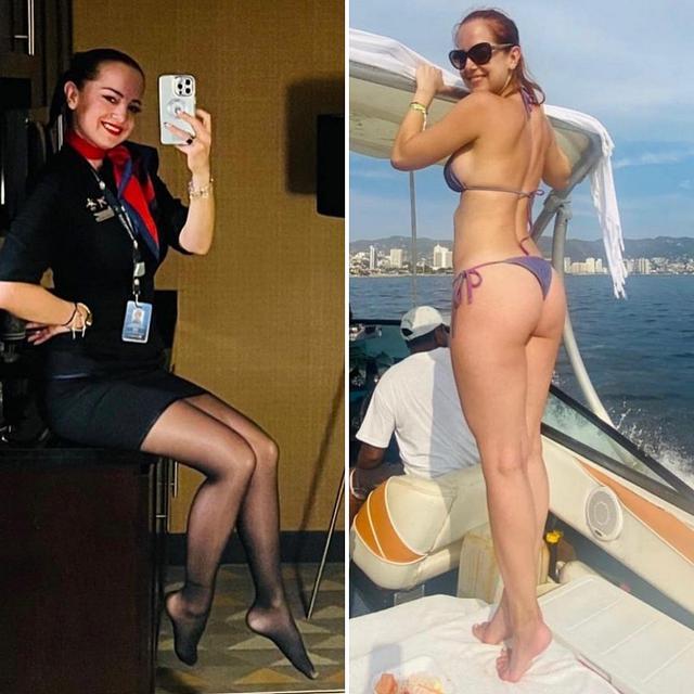 Flight Attendants Who Define Skyline Elegance free nude pictures