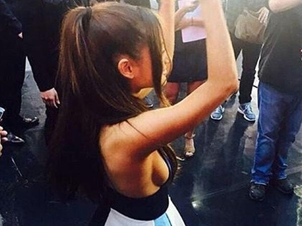 Ariana Grande Shows A Shocking Amount Of Side Boob free nude pictures