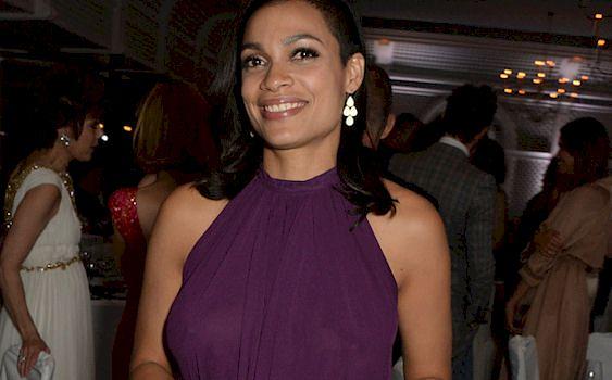 Rosario Dawson See Through at a Party in Cannes free nude pictures