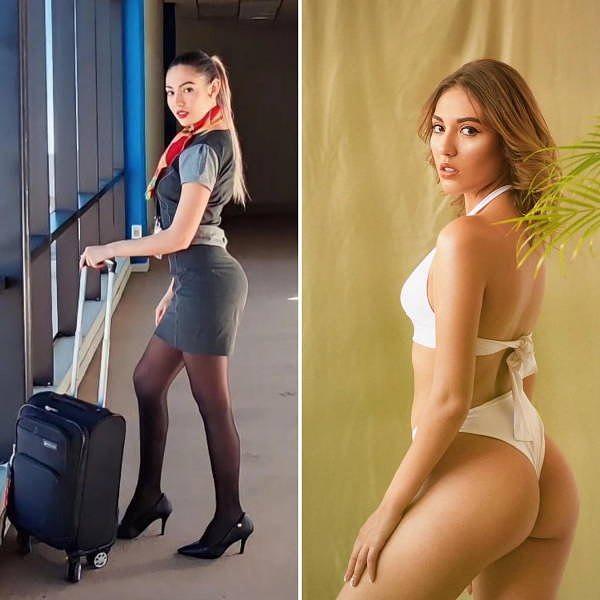 Hot Flight Attendants free nude pictures