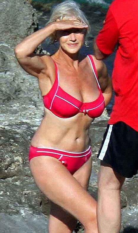 Helen Mirren Showing Off In Bikini free nude pictures