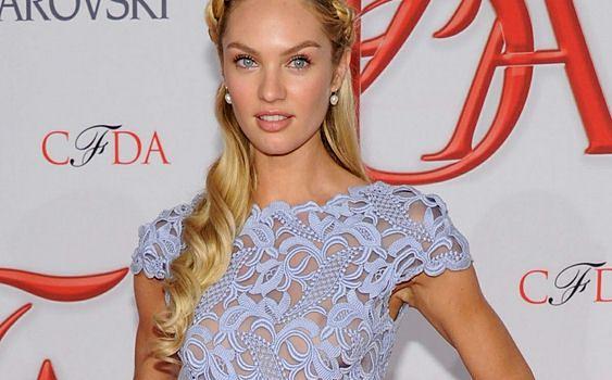 Candice Swanepoel See Through at the CFDA Fashion Awards free nude pictures