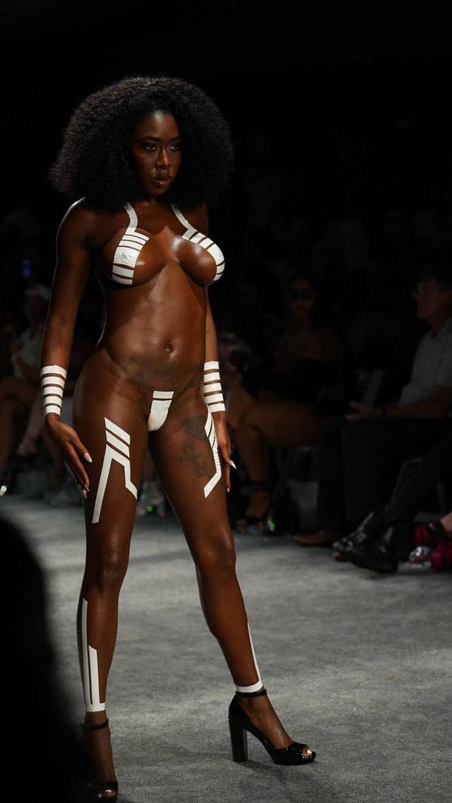 Black Tape Project Presentation At Miami Swim Week free nude pictures