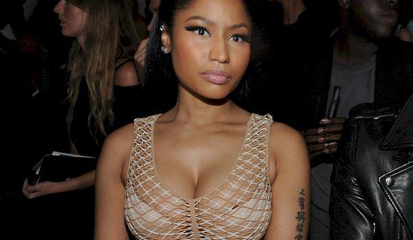 Nicki Minaj Nip Slip at the Alexander Wang Fashion Show in NYC! free nude pictures