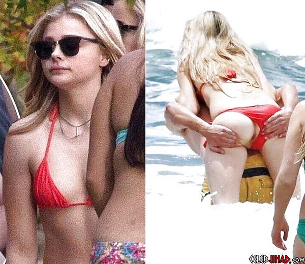 Chloe Grace Moretz Bikini Pussy Slip free nude pictures