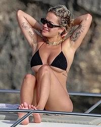 Rita Ora Ample Under Boob Bikini Pics free nude pictures