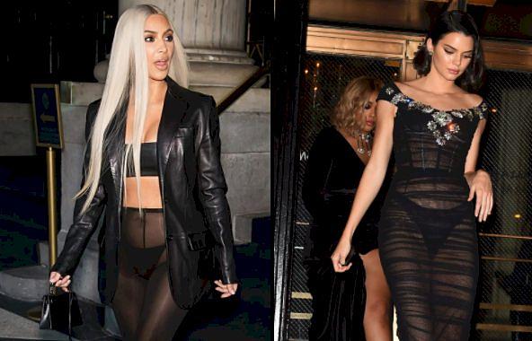 Who Wore Black Panties Better? Kim Kardashian or Kendall Jenner? free nude pictures