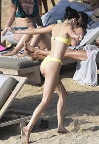 Kendall Jenner Scrawny Ass Thong Bikini Candids free nude pictures