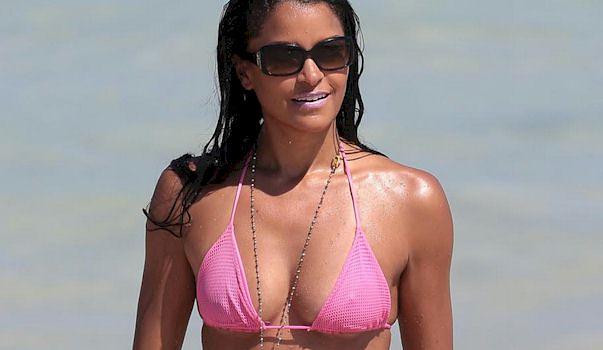 Claudia Jordan Bikini Pokies! free nude pictures