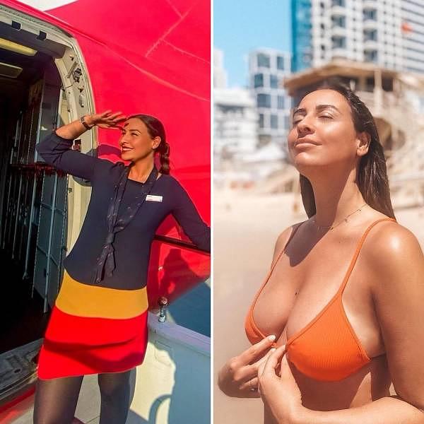 Stunning Flight Attendants Showcased Both In and Out of Uniform free nude pictures