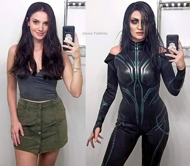 Hela cosplay by Alyson Tabbitha free nude pictures