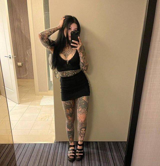 Tattoo Model Briana Todd free nude pictures