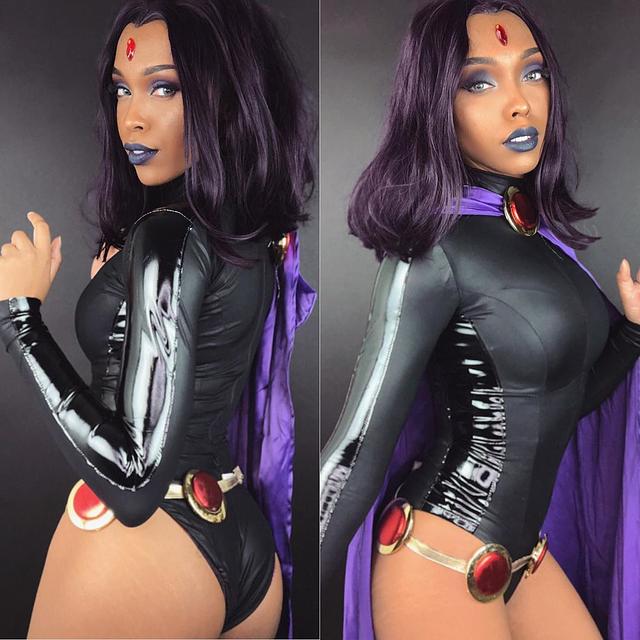 Raven (Teen Titans) by CutiePieSensei free nude pictures