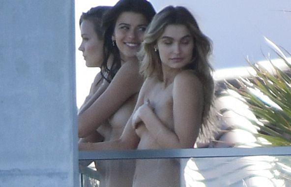 Josephine Skriver, Georgia Fowler and Roosmarijn De Kok in Arm Bra’s! Nip Slip! free nude pictures