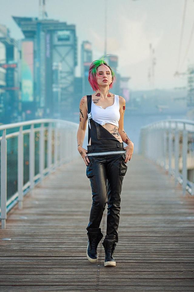 [self] Judy Alvarez cosplay from Cyberpunk 2077 free nude pictures