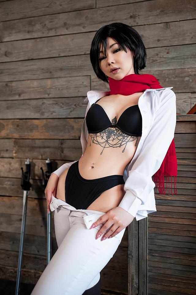 Mikasa Ackerman from Attack on Titan by Miss Mononoke free nude pictures