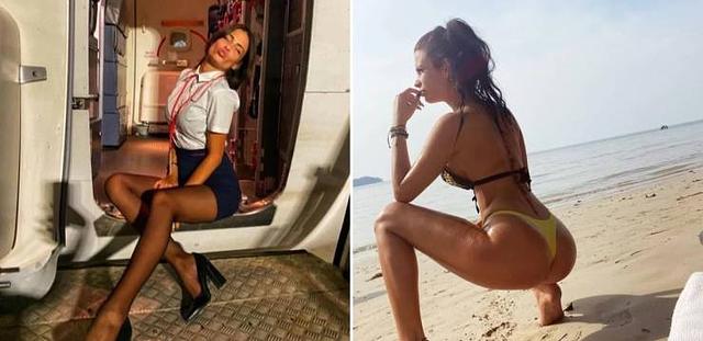 Stunning Flight Attendants Showcased Both In and Out of Uniform free nude pictures