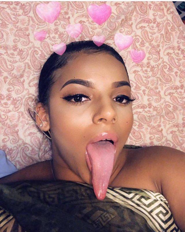 Mikayla Saravia Has A 16,5 cm Long Tongue free nude pictures