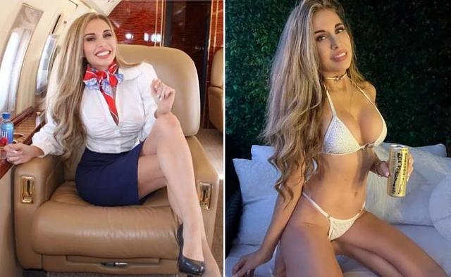 Stunning Flight Attendants Showcased Both In and Out of Uniform free nude pictures