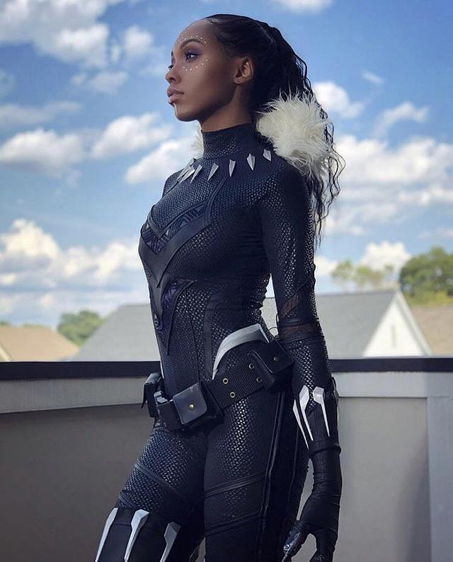 Shuri Black Panther CosPlay by CutiePieSensei free nude pictures