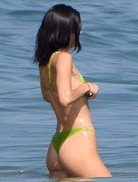 Kendall Jenner Shows Her Dumpy Ass In A Thong Bikini free nude pictures