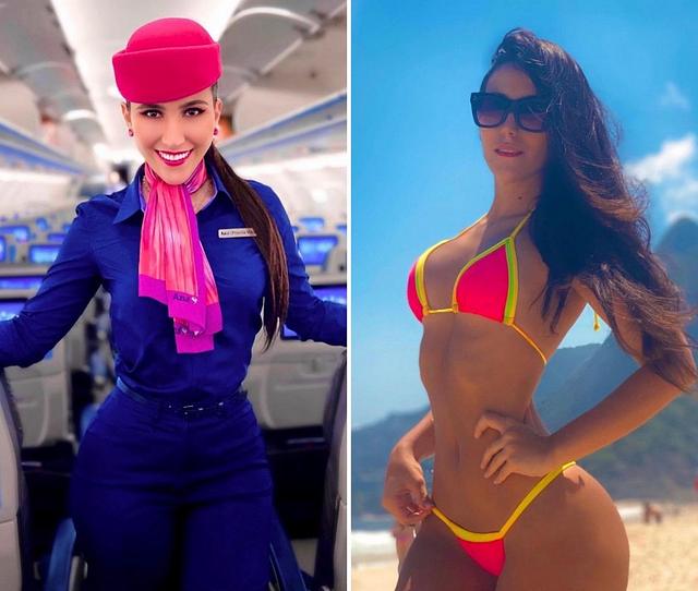 Flight Attendants Who Define Skyline Elegance free nude pictures